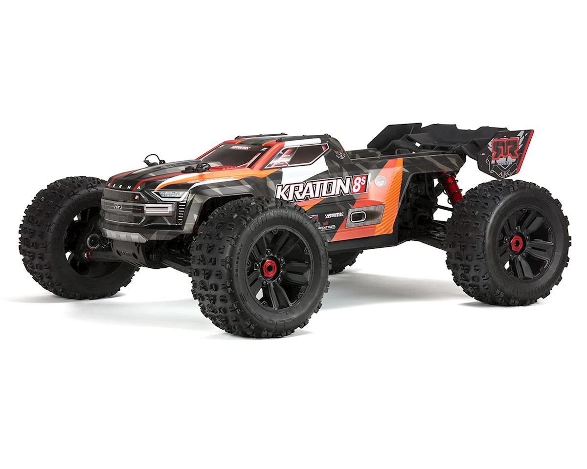 Arrma Kraton 8S BLX Brushless RTR 1/5 4WD Monster Truck (Orange) w/DX3 Radio, Smart ESC & AVC 3 Arrma Kraton 8S BLX Brushless RTR 1/5 4WD Monster Truck (Orange) w/DX3 Radio, Smart ESC & AVC