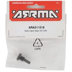 Arrma Felony 6S GP6 Main Input Gear (14T) -Arrma Sales 2022 ara311018 1