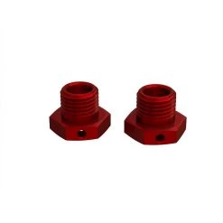 Arrma 6S BLX 17mm Aluminum Wheel Hex (Red) (2) -Arrma Sales 2022 ara311035 2