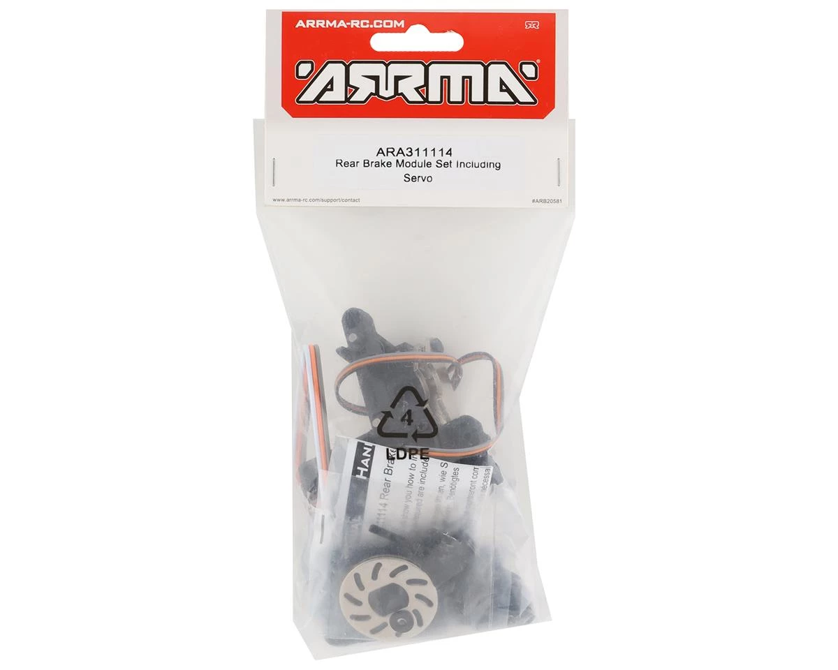 Arrma 6S BLX Rear Brake Module Set w/Servo 5 Arrma 6S BLX Rear Brake Module Set w/Servo - Image 3