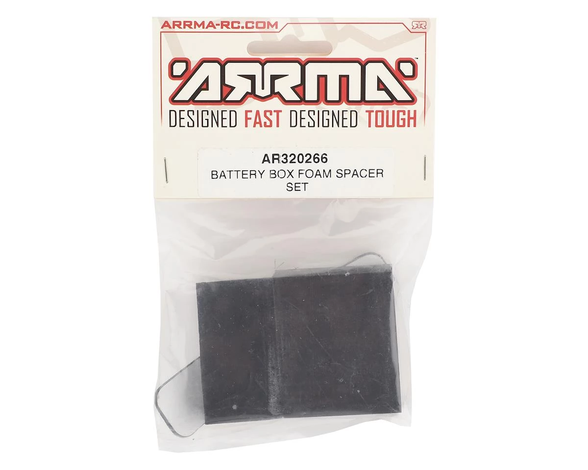Arrma Battery Box Foam Spacer Set 4 Arrma Battery Box Foam Spacer Set - Image 2