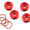 Arrma Aluminum Front Hub Nut (Red) (4) -Arrma Sales 2022 ara320467