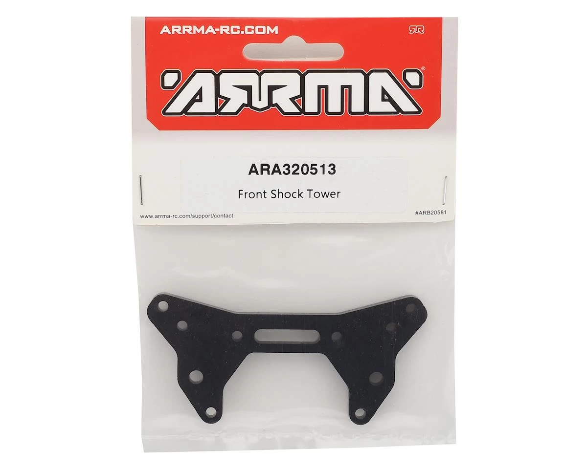 Arrma Infraction/Limitless Front Shock Tower (Black) 4 Arrma Infraction/Limitless Front Shock Tower (Black) - Image 2