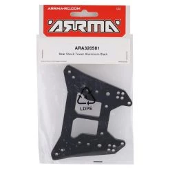 Arrma Aluminum Rear Shock Tower (Black) 5 Arrma Aluminum Rear Shock Tower (Black) -Arrma Sales 2022 ara320581 1