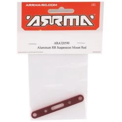 Arrma Mega/3S BLX Aluminum Rear Suspension Mount (Red) -Arrma Sales 2022 ara320590 1