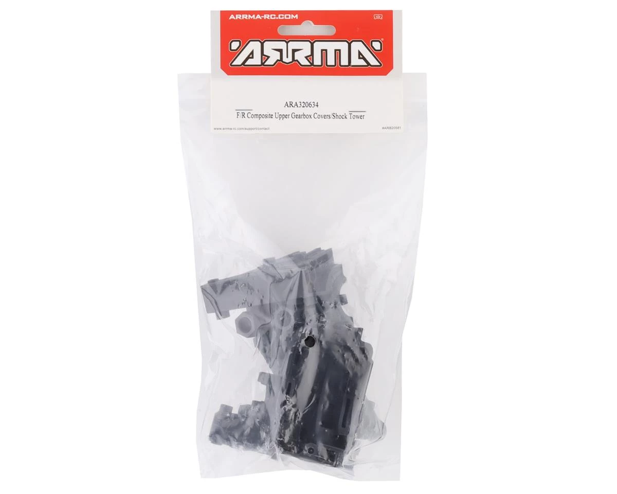 Arrma Vorteks Front/Rear Composite Upper Gearbox Covers 4 Arrma Vorteks Front/Rear Composite Upper Gearbox Covers - Image 2