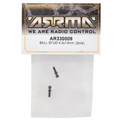 Arrma 4.3x13mm Ball Stud Set (2) -Arrma Sales 2022 ara330009 1