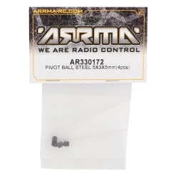 Arrma 5x3x5mm Steel Pivot Ball (4) -Arrma Sales 2022 ara330172 1