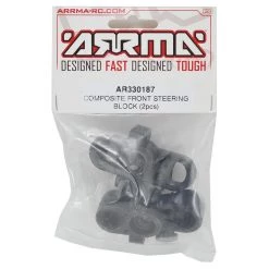 Arrma Composite Front Steering Block (2) -Arrma Sales 2022 ara330187 1