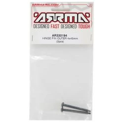 Arrma 4x45mm Outer Hinge Pin (2) -Arrma Sales 2022 ara330194 1
