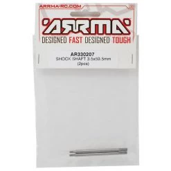 Arrma 3.5x59.5mm Shock Shaft (2) -Arrma Sales 2022 ara330207 1
