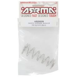 Arrma 84mm Shock Spring Set (2) (Medium) -Arrma Sales 2022 ara330239 1
