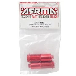Arrma 16x63mm Aluminum Shock Body (Red) (2) -Arrma Sales 2022 ara330250 1