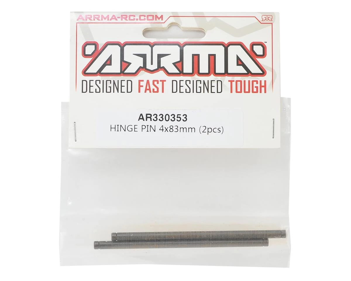 Arrma 4x83mm Hinge Pin (2) 4 Arrma 4x83mm Hinge Pin (2) - Image 2