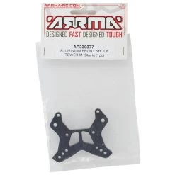 Arrma Aluminum Front Shock Tower (Black) (M) -Arrma Sales 2022 ara330377 1