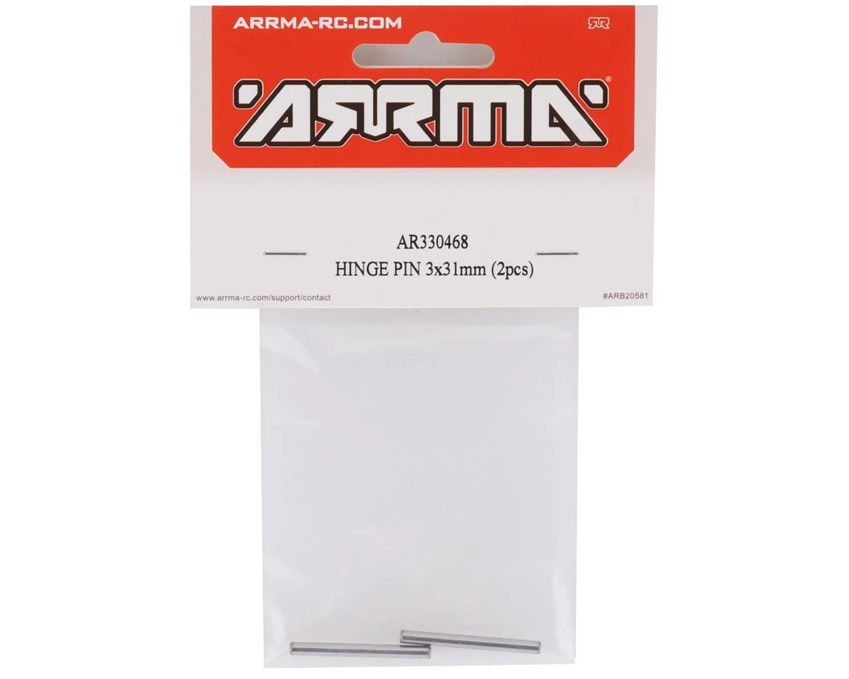 Arrma 4x4 3x31mm Hinge Pin (2) 4 Arrma 4x4 3x31mm Hinge Pin (2) - Image 2