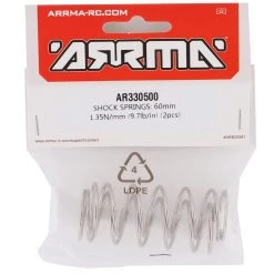 Arrma BLX Shock Springs 60mm 1.35n/mm (9.7lb/in) 6S (2) -Arrma Sales 2022 ara330500 1