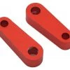 Arrma Kraton/Outcast 8S Aluminum Front Suspension Mounts (Red) (2) -Arrma Sales 2022 ara330594