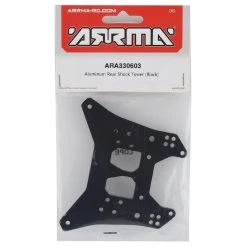 Arrma BLX Aluminum Rear Shock Tower (Black) -Arrma Sales 2022 ara330603 1