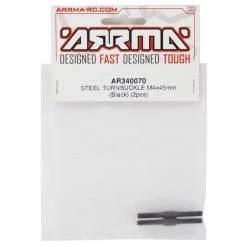 Arrma 4x45mm Steel Turnbuckle (2) -Arrma Sales 2022 ara340070 1