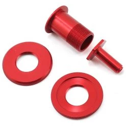 Arrma Servo Saver Metal Parts Set (Red)
