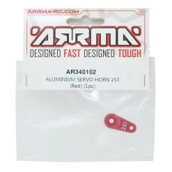 Arrma Aluminum Servo Horn (25T-ProTek/Savox/Futaba) (Red) 5 Arrma Aluminum Servo Horn (25T-ProTek/Savox/Futaba) (Red) -Arrma Sales 2022 ara340102 1