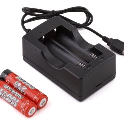 Arrma ADC-L2 Li-Ion Charger w/Two Li-Ion 18650 Batteries