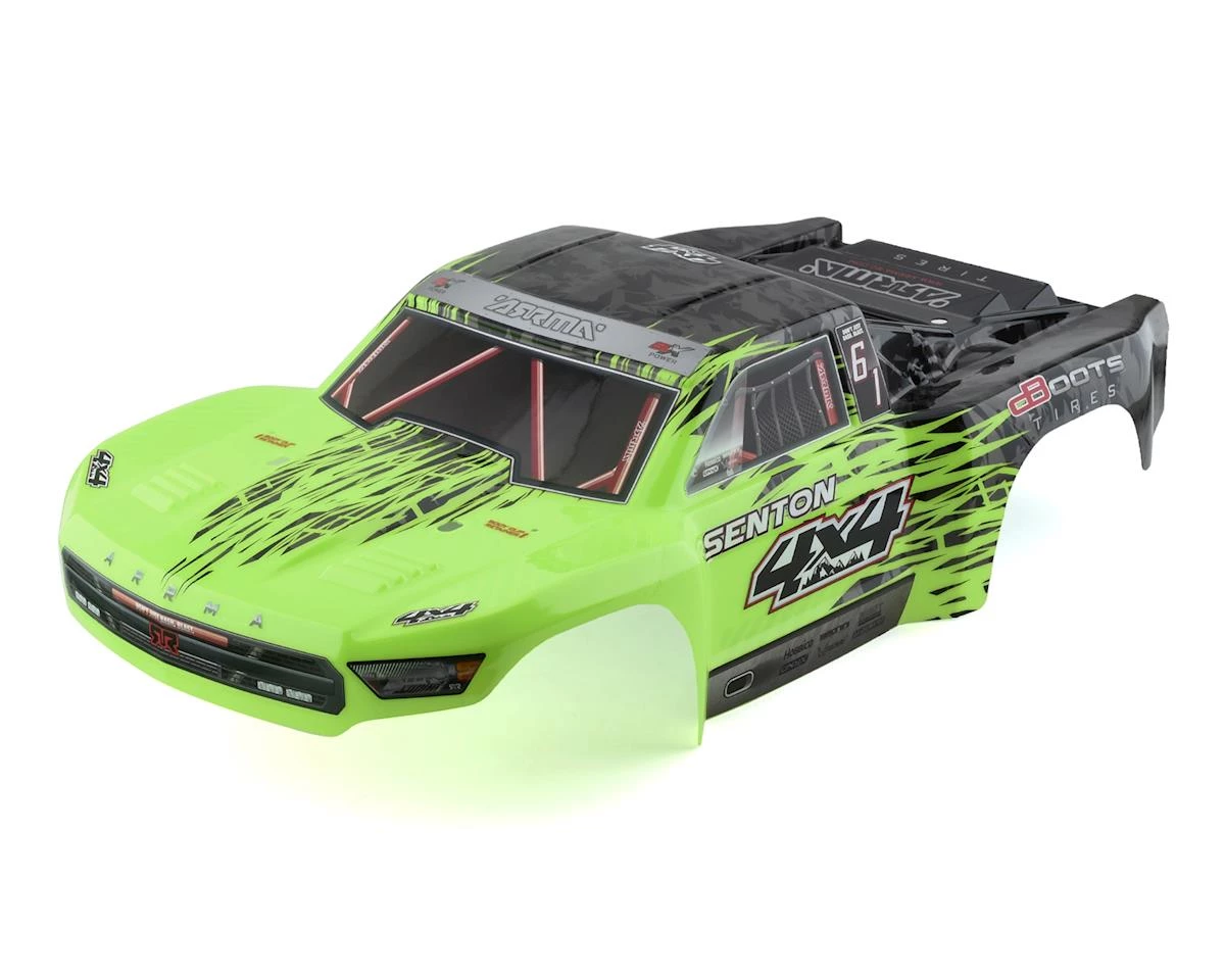 Arrma Senton 4x4 BLX Pre-Painted Body (Green) 3 Arrma Senton 4x4 BLX Pre-Painted Body (Green)