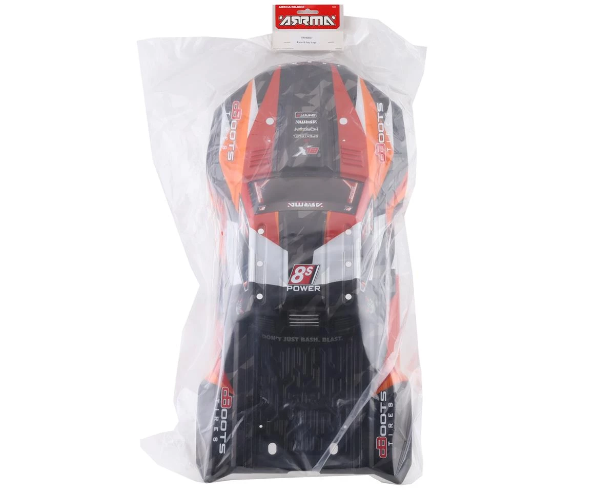 Arrma Kraton 8S BLX Truck Body (Orange) 4 Arrma Kraton 8S BLX Truck Body (Orange) - Image 2