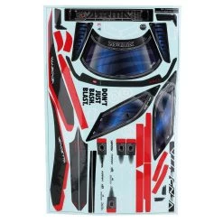 Arrma Vendetta 3S BLX Body (Clear) -Arrma Sales 2022 ara414004 3