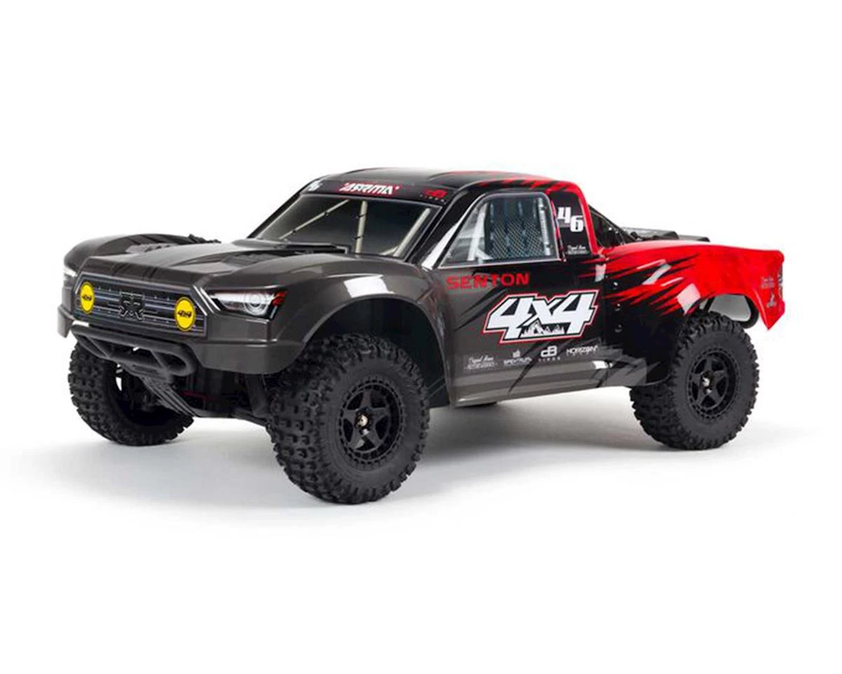 Arrma Senton 4x4 V3 550 Mega RTR 1/10 Short Course Truck (Red) w/Spektrum SLT3 2.4GHz Radio 3 Arrma Senton 4x4 V3 550 Mega RTR 1/10 Short Course Truck (Red) w/Spektrum SLT3 2.4GHz Radio