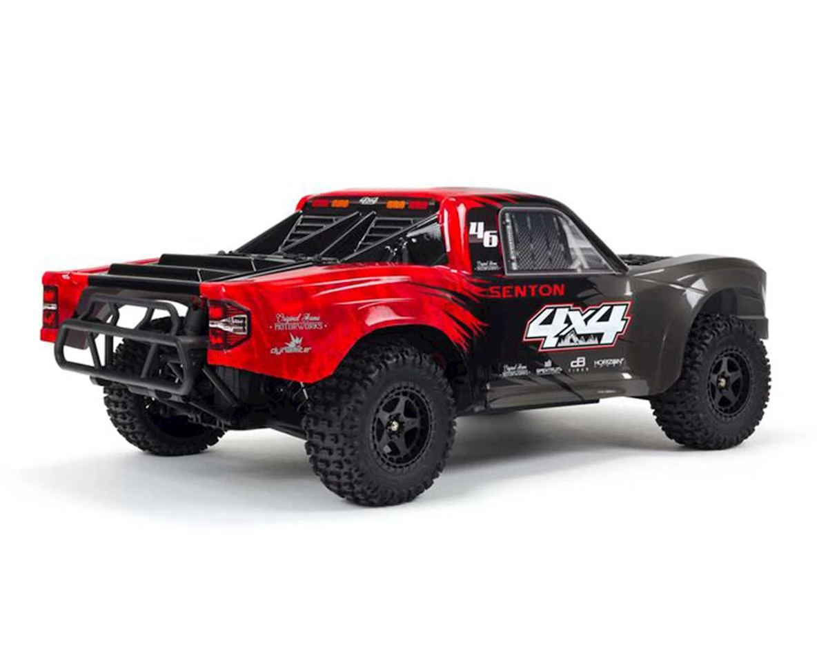 Arrma Senton 4x4 V3 550 Mega RTR 1/10 Short Course Truck (Red) w/Spektrum SLT3 2.4GHz Radio 6 Arrma Senton 4x4 V3 550 Mega RTR 1/10 Short Course Truck (Red) w/Spektrum SLT3 2.4GHz Radio - Image 4