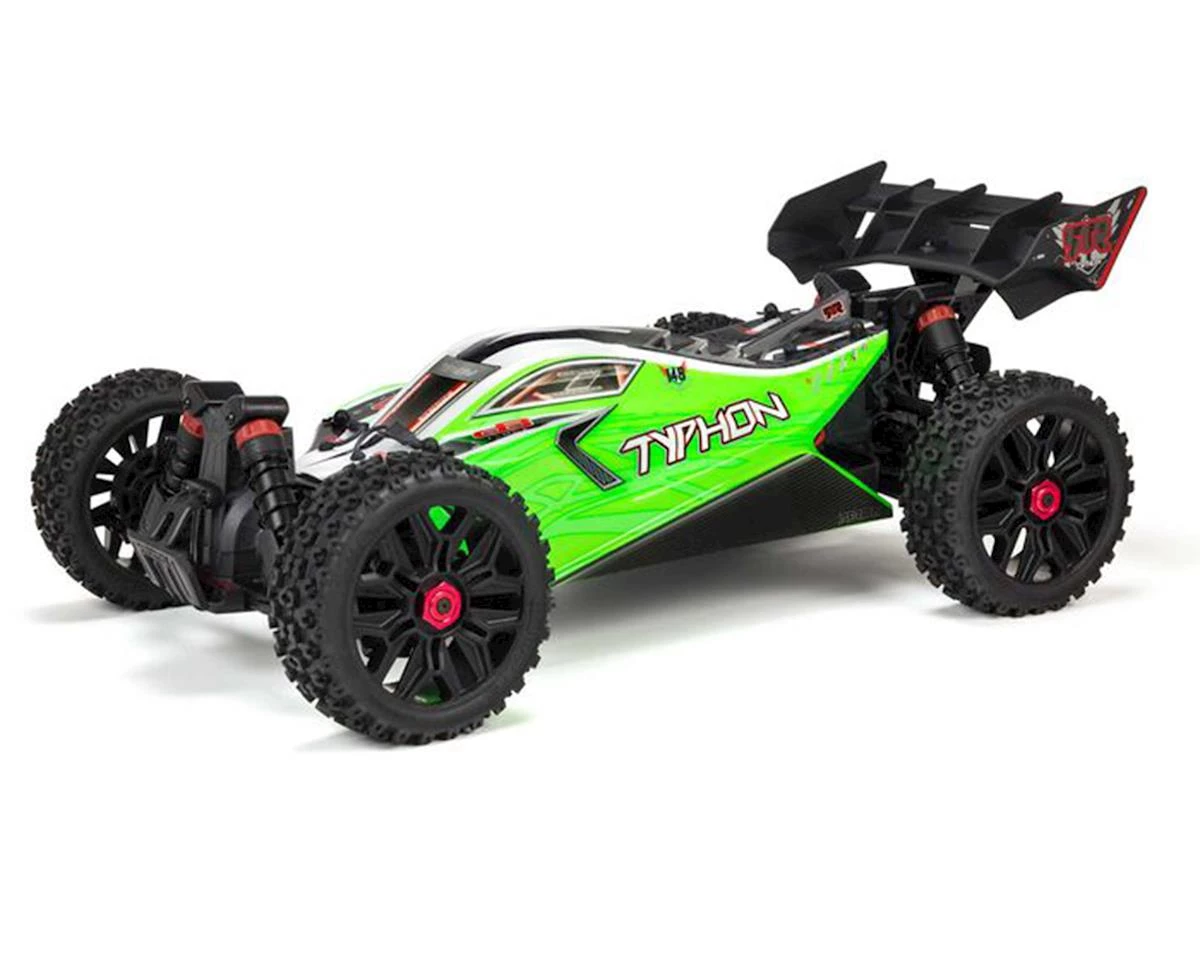 Arrma Typhon 4X4 V3 550 Mega RTR 4WD Buggy (Green) w/Spektrum SLT3 2.4GHz Radio 3 Arrma Typhon 4X4 V3 550 Mega RTR 4WD Buggy (Green) w/Spektrum SLT3 2.4GHz Radio