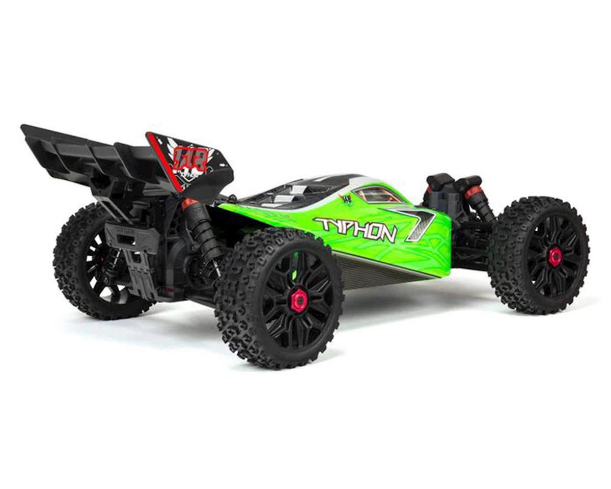 Arrma Typhon 4X4 V3 550 Mega RTR 4WD Buggy (Green) w/Spektrum SLT3 2.4GHz Radio 6 Arrma Typhon 4X4 V3 550 Mega RTR 4WD Buggy (Green) w/Spektrum SLT3 2.4GHz Radio - Image 4