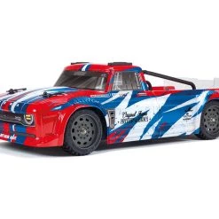 Arrma Infraction V3 1/8 RTR Electric 4X4 MEGA Resto-Mod Street Bash Truck (Red/Blue) w/Spektrum SLT3 2.4GHz Radio