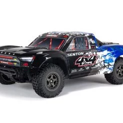 Arrma Senton 4X4 V3 3S BLX 1/10 RTR Brushless Short Course Truck (Blue) w/Spektrum SLT3 2.4GHz Radio