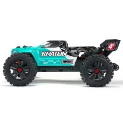 Arrma Kraton 4S V2 BLX RTR 1/10 4WD Brushless Monster Truck (Teal) w/SLT3 2.4GHz Radio & Smart ESC 24 Arrma Kraton 4S V2 BLX RTR 1/10 4WD Brushless Monster Truck (Teal) w/SLT3 2.4GHz Radio & Smart ESC -Arrma Sales 2022 ara4408v2t1 2