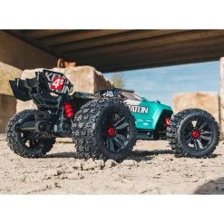 Arrma Kraton 4S V2 BLX RTR 1/10 4WD Brushless Monster Truck (Teal) w/SLT3 2.4GHz Radio & Smart ESC 29 Arrma Kraton 4S V2 BLX RTR 1/10 4WD Brushless Monster Truck (Teal) w/SLT3 2.4GHz Radio & Smart ESC -Arrma Sales 2022 ara4408v2t1 7