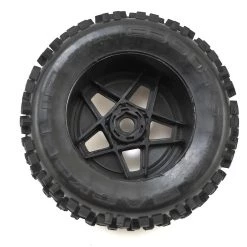 Arrma Dboots 'Back-Flip Mt 6S' Pre-Mounted Tires (Black) (2) -Arrma Sales 2022 ara510092 1