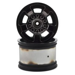 Arrma MT 2.8" Monster Truck Wheel (2) (Black Chrome) w/14mm Hex