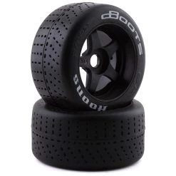 Arrma DBoots Hoons 53/107 2.9 Belted 5-Spoke Pre-mounted Tires (2) (White)