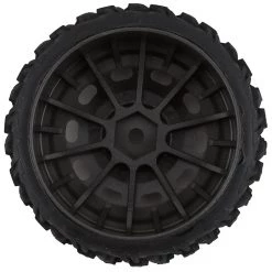 Arrma DBoots Katar 35/085 2.4 Pre-Mounted Tires (2) (Grey) w/14mm Hex -Arrma Sales 2022 ara550083 1
