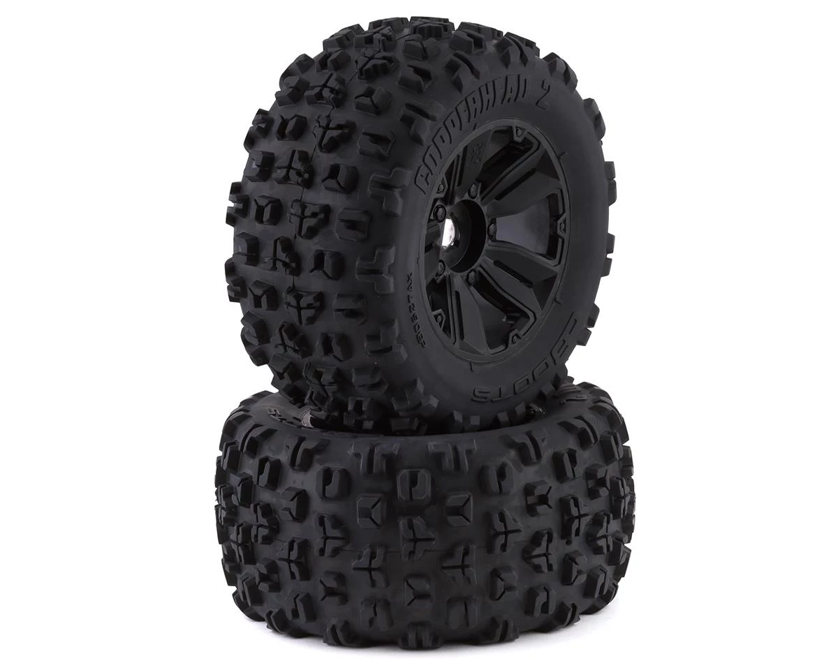 Arrma dBoots "Copperhead2 Mt" Pre-Mounted Tire (Black) (2) w/24mm Hex 3 Arrma dBoots "Copperhead2 Mt" Pre-Mounted Tire (Black) (2) w/24mm Hex