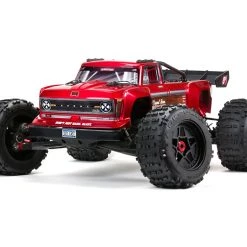 Arrma Outcast 8S BLX Brushless RTR 1/5 4WD Stunt Truck (Red) w/DX3 Radio, Smart ESC & AVC