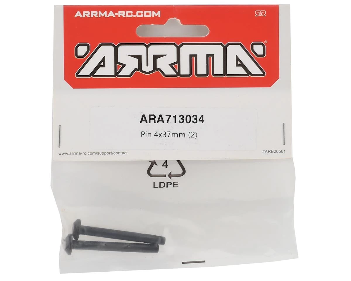 Arrma Felony 6S/Infraction V2 4x37mm Pin (2) 4 Arrma Felony 6S/Infraction V2 4x37mm Pin (2) - Image 2