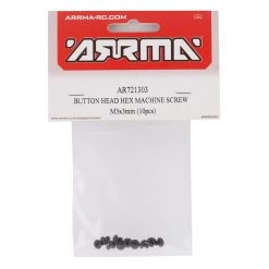 Arrma Button Head Hex Machine Screw (10) (3x3mm) -Arrma Sales 2022 ara721303 1